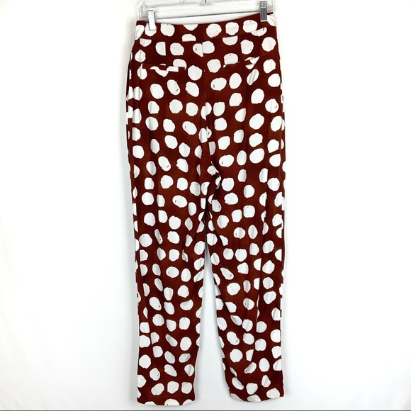 Urban Outfitters Red Uo Dara Pleated Trouser Pant - Picture 9 of 12